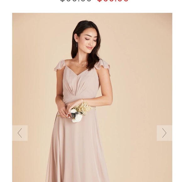 Birdie Grey Bridesmaid Dress (Kae) - Picture 4 of 10